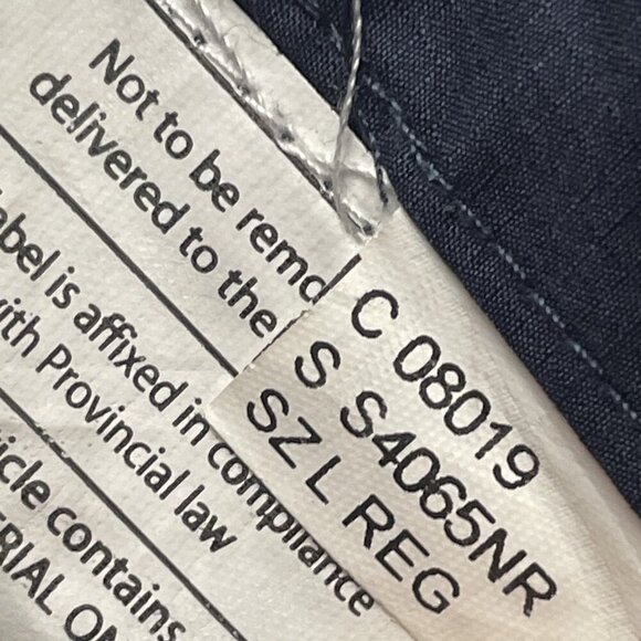 I. Spiewak And Sons Quilted Insulated Jacket Men’s L Black Full Zip Polyester - Picture 7 of 13